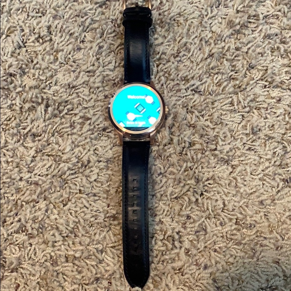 1st Gen. Smartwatch Founder Black Leather